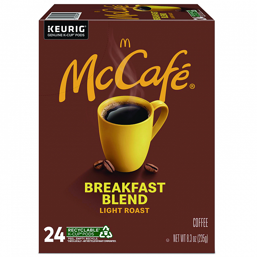 Breakfast Blend K-Cup, 24/BX (7468)