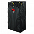 Zippered Vinyl Cleaning Cart Bag for Rubbermaid Commercial FG6173-88, 24 gal, 6.5