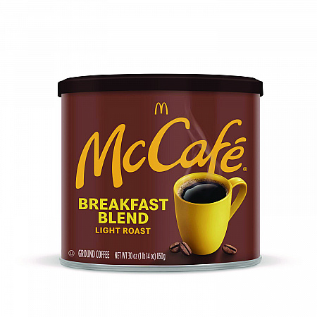 Ground Coffee, Breakfast Blend, 30 oz Can (7152EA)