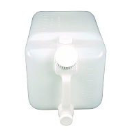E-Z Fill Five-Gallon Container, Translucent (7576EA)