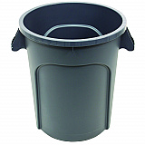 Value-Plus Containers, 20 gal, Low-Density Polyethylene, Gray (GC200103)