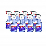 Non-Ammoniated Glass/Multi Surface Cleaner, Fresh Scent, 32 oz Bottle, 8/Carton (322381)