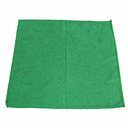 Lightweight Microfiber Cloths, 16 x 16, Green, 240/Carton (LFK301)