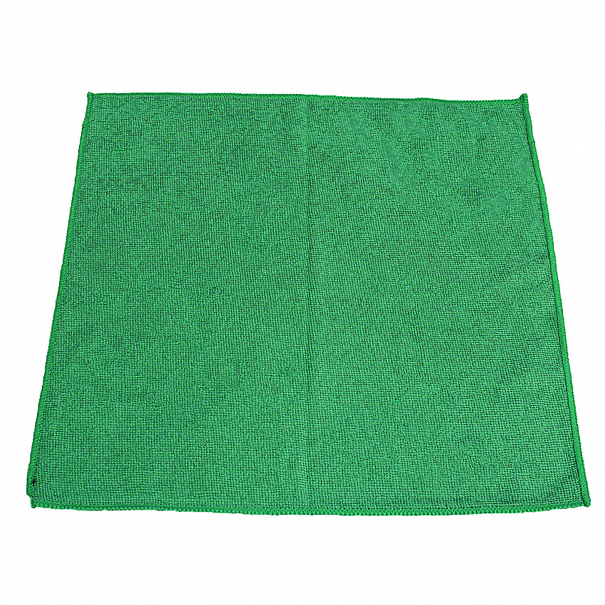 Lightweight Microfiber Cloths, 16 x 16, Green, 240/Carton (LFK301)