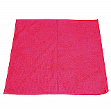 Lightweight Microfiber Cloths, 16 x 16, Red, 240/Carton (LFK451)