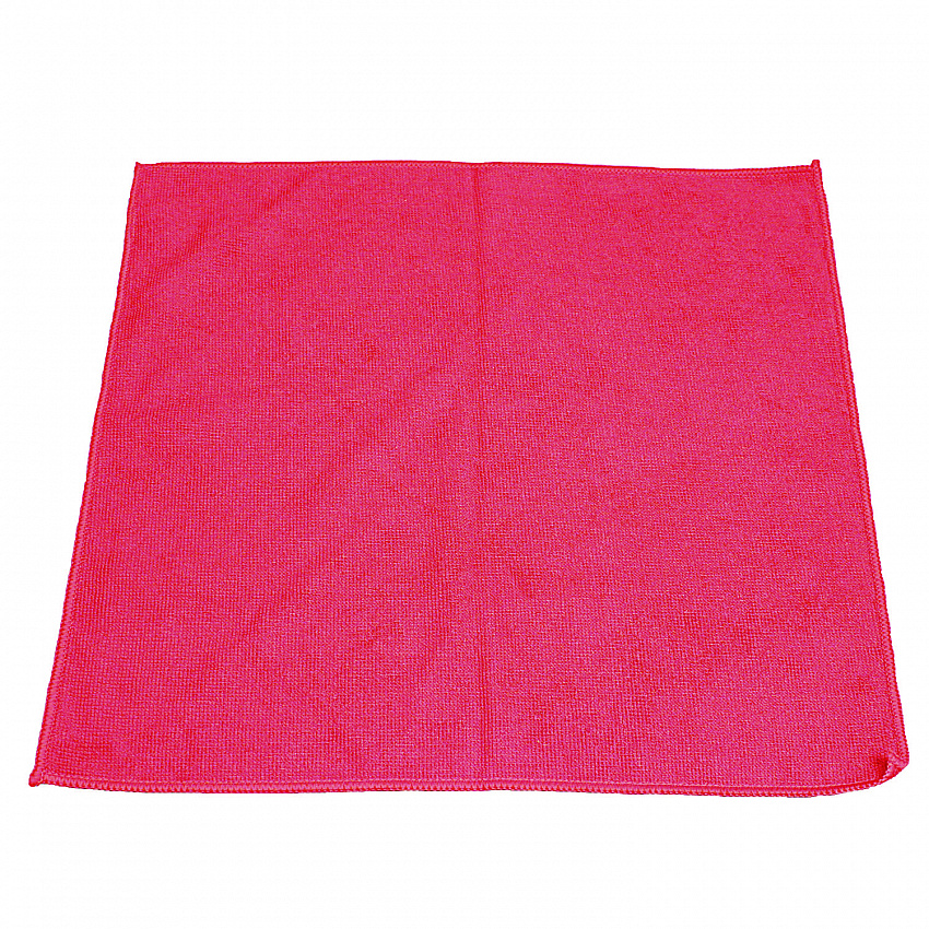 Lightweight Microfiber Cloths, 16 x 16, Red, 240/Carton (LFK451)
