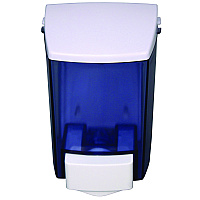 ClearVu Encore Liquid Soap Dispenser, 30 oz, 4.5 x 4 x 6.25, Black/White (9330)