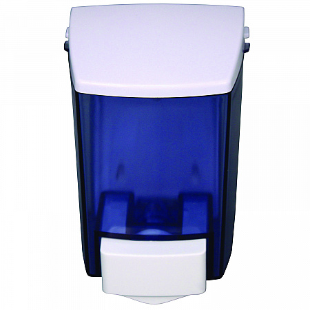 ClearVu Encore Liquid Soap Dispenser, 30 oz, 4.5 x 4 x 6.25, Black/White (9330)