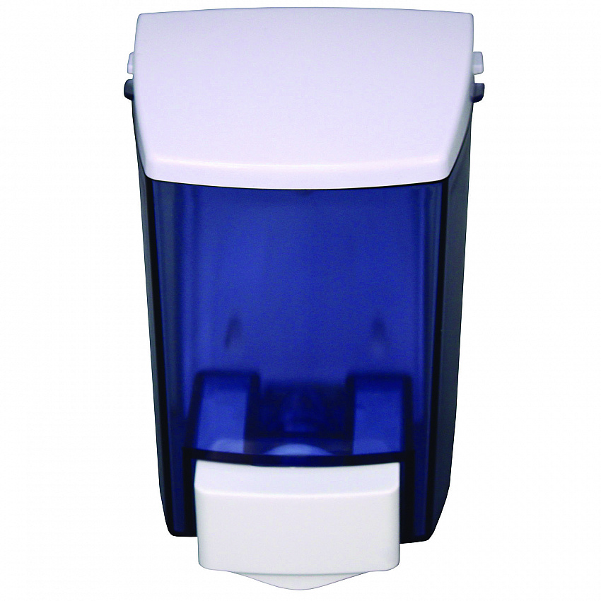 ClearVu Encore Liquid Soap Dispenser, 30 oz, 4.5 x 4 x 6.25, Black/White (9330)