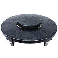 GatorAnchor Anchor Dolly, 250 lb Capacity, 23.5 Diameter, Black, 2/Carton (7708)