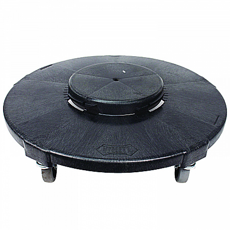 GatorAnchor Anchor Dolly, 250 lb Capacity, 23.5 Diameter, Black, 2/Carton (7708)