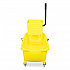 Side-Press Wringer and Plastic Bucket Combo, 12 to 32 oz, Yellow (7Y26363Y)