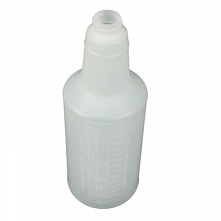 Plastic Bottles with Graduations, 32 oz, Clear, 12/Carton (5032WGDZUN)