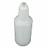 Plastic Bottles with Graduations, 32 oz, Clear, 12/Carton (5032WGDZUN)