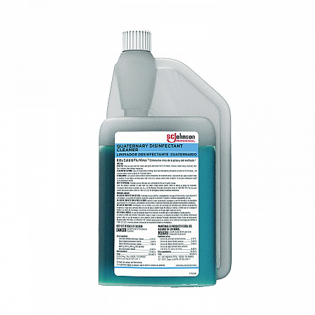 Quaternary Disinfectant Cleaner, 32 oz Bottle, 6/Carton (680066)
