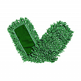 Microfiber Looped-End Dust Mop Heads, 48 x 5, Green, 12/Carton (J857GRECT)