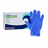 380 Series Disposable General-Purpose Nitrile Gloves, Powder-Free, Small, 4 mil Thick, 9.5" Long, Blue, 100/Box (380SBXA)