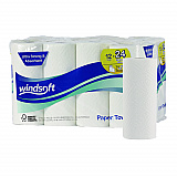 Premium Kitchen Roll Towels, 2-Ply, 11 x 6, White, 110/Roll, 12 Rolls/Carton (12216)