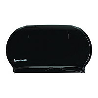 Jumbo Twin Toilet Tissue Dispenser, 20.25 x 6 x 12.25, Black (1529)