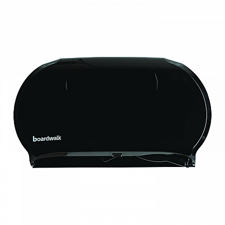 Jumbo Twin Toilet Tissue Dispenser, 20.25 x 6 x 12.25, Black (1529)