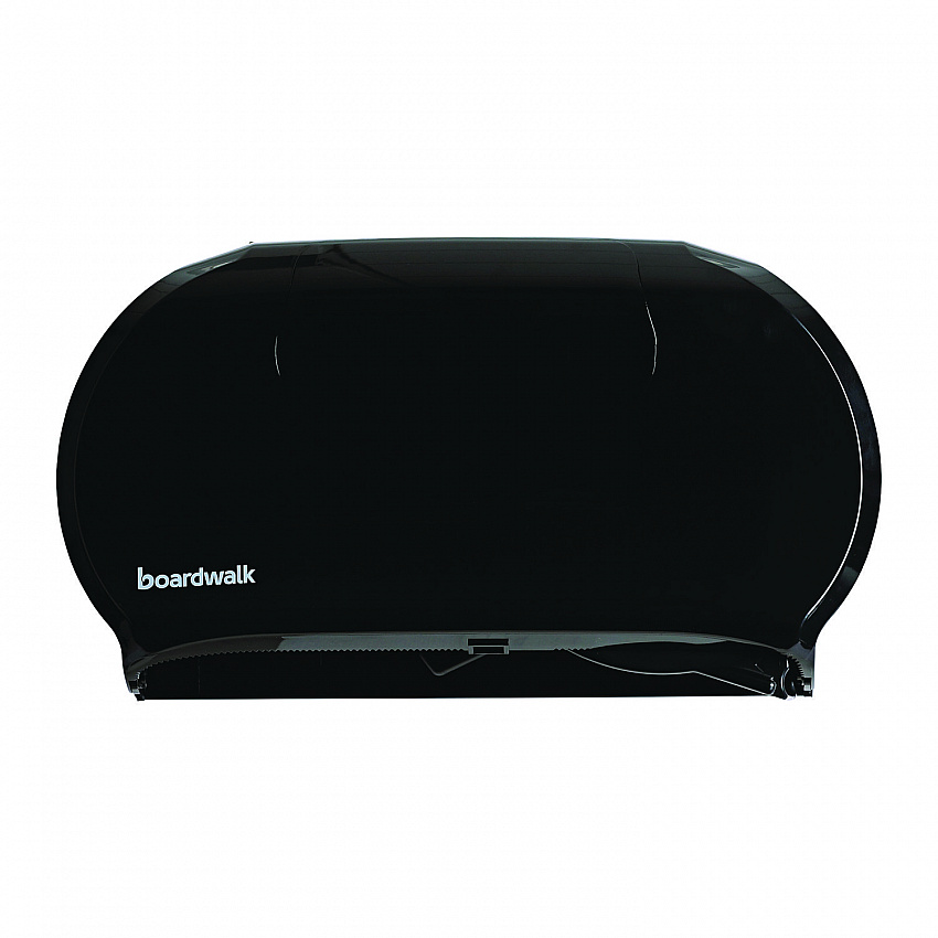 Jumbo Twin Toilet Tissue Dispenser, 20.25 x 6 x 12.25, Black (1529)