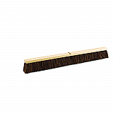 Floor Brush Head, 3.25" Brown Palmyra Fiber Bristles, 36" Brush (20136)