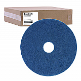Scrubbing Floor Pads, 17" Diameter, Blue, 5/Carton (4017BLU)