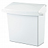 Sanitary Napkin Receptacle with Rigid Liner, Plastic, White (614000)