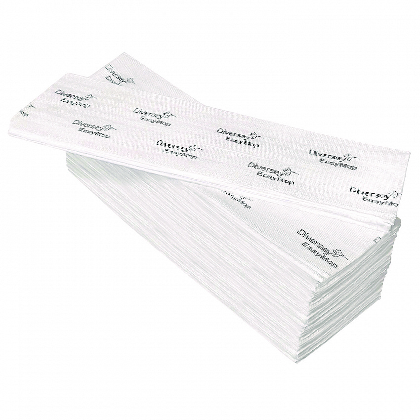 EasyMop Single-Use Microfiber Mop, 16 x 5.3, 10/Carton (D1232213)