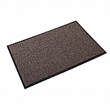 Cross-Over Wiper/Scraper Mat, Rectangular, Brown Carpeted Surface, 48" x 72" (CS46BRO)