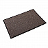 Cross-Over Wiper/Scraper Mat, Rectangular, Brown Carpeted Surface, 48