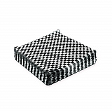 Grease-Resistant Food Wrap, 12 x 12, Black Check, 5,000/Carton (WG01006)