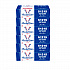 Medallion Interfolded Foil Sheets, 12 x 10.75, 500/Box, 6 Boxes/Carton (51215)