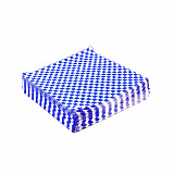 Grease-Resistant Food Wrap, 12 x 12, Blue Check, 5,000/Carton (WG01014)