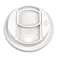 Smart Top Reclosable Lids for Hot Cups, Fits 10 oz to 20 oz Hot Cups, Plastic, White, 1,000/Carton (DSL9542)