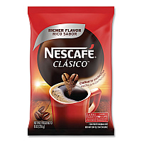 Clasico Dark Roast Instant Coffee, 8 oz Pouch (70948)
