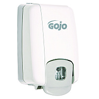 4510015219873, SKILCRAFT GOJO Lotion Soap Wall-Dispenser, 2,000 mL, 6.5 x 4.5 x 10.81, Dove Gray, 8/Carton (5219873)