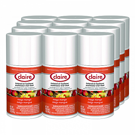 Metered Air Freshener, Mango, 7 oz Aerosol Spray, 12/Carton (116)