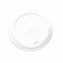 Dome Drink-Thru Lids, Fits 10 oz to 20 oz Dixie Hot Cups, Plastic, White, 100/Pack (D9542PK)