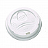 Sip-Through Dome Hot Drink Lids, Fits 10 oz Dixie Hot Cups, Plastic, White, 100/Pack, 10 Packs/Carton (DL9540CT)
