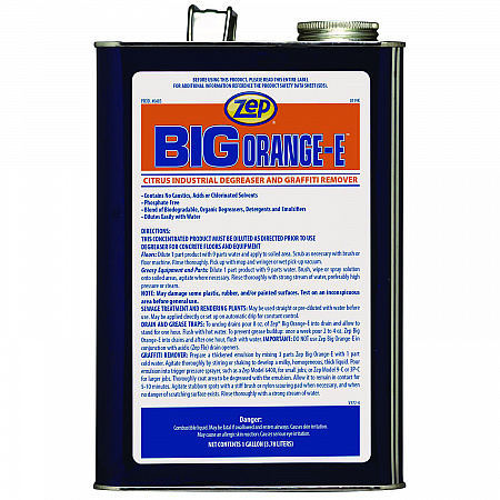 Big Orange E, 1 gal Can, 4/Carton (48524)