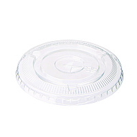 Cold Drink Cup Lids, Fits 9 oz to 12 oz Cold Cups, Plastic, Clear, 100/Sleeve, 10 Sleeves/Carton (CL912PET)