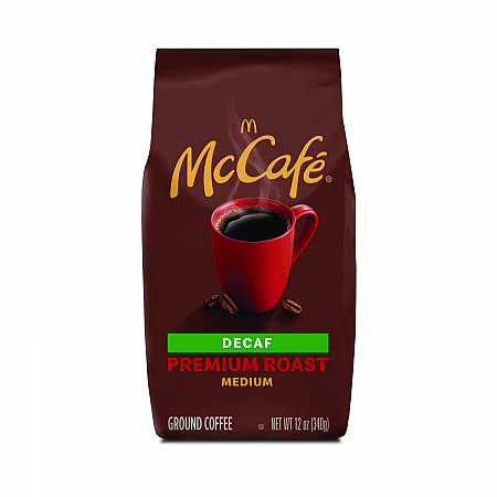 Ground Coffee, Premium Roast Decaf, 12 oz Bag (5534EA)