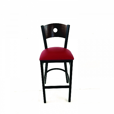 Circle Series Barstool, Supports Up to 300 lb, 28.5