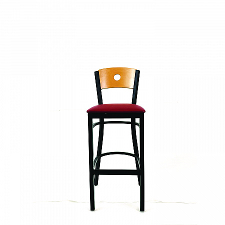 Circle Series Barstool, Supports Up to 300 lb, 28.5
