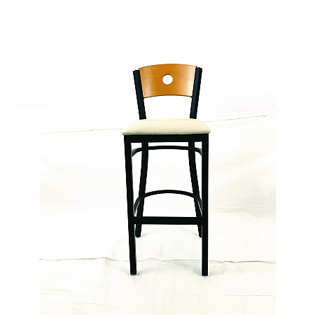 Circle Series Barstool, Supports Up to 300 lb, 28.5