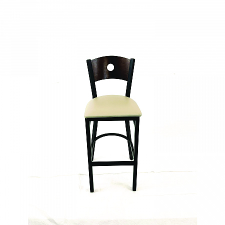 Circle Series Barstool, Supports Up to 300 lb, 28.5