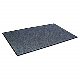 Needle-Rib Wiper/Scraper Mat, Rectangular, Gray Ribbed Surface, 36" x 10 ft (NR0310GY)
