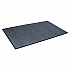 Needle-Rib Wiper/Scraper Mat, Rectangular, Gray Ribbed Surface, 36