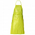 A70 Chemical Spray Protection Aprons, Polyethylene-Coated Fabric, One Size Fits Most, Yellow, 100/Carton (97790)